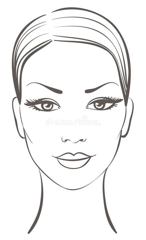 Beautiful woman face stock vector. Illustration of isolated - 14315997