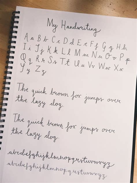 Handwriting Style Handwriting Styles Print Handwriting Neat Handwriting