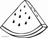 Watermelon Coloring Pages 17 Free Printables  ColoringAll sketch template