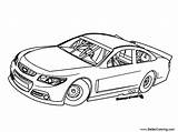 Nascar 18 Coloring Pages sketch template