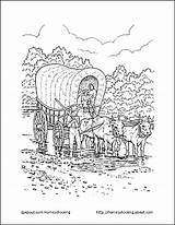 Pioneer Children Coloring Pages Sketch Page sketch template