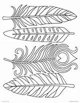 Eagle Feather Template Printable Sketch Coloring Page sketch template