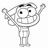 How To Draw Cricket Green From Big City Greens  SketchOk sketch template