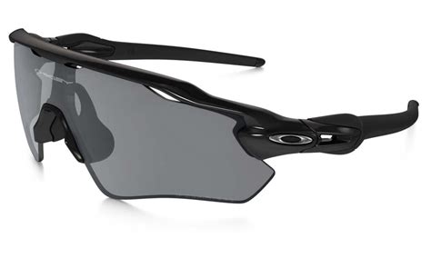 Oakley Polarized Radar EV Path Sunglasses Polished Black/ Black Iridium Polarized OO9208-07 - £ ...