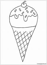 Snow Cone Coloring Page  Free Printable Pages sketch template