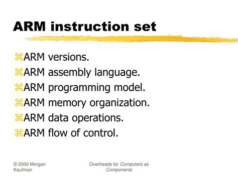 PPT - ARM instruction set PowerPoint Presentation, free download - ID ...