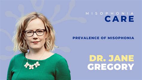 CARE for Misophonia Day • Prevalence of Misophonia: Dr. Jane Gregory ...