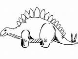 Stegosaurus Coloring Pages sketch template