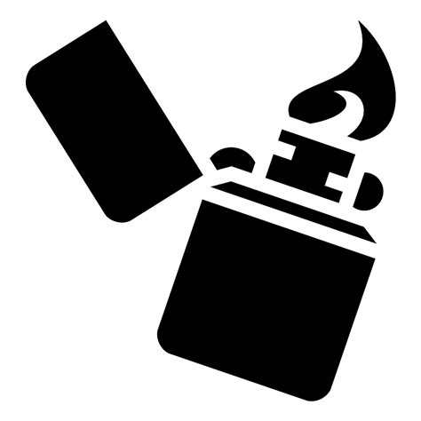 Cigarette Lighter Icon SVG Vectors and Icons - SVG Repo