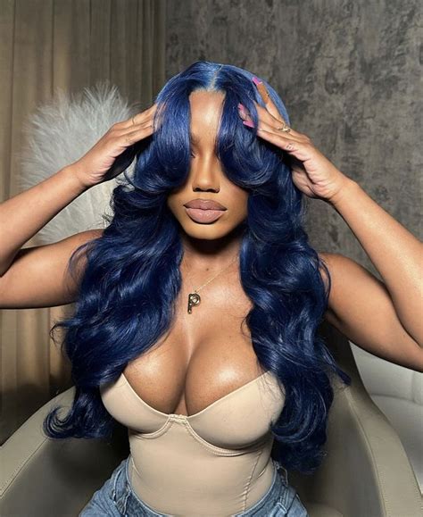 Frontal Wig Hairstyles, Sew In Hairstyles, Baddie Hairstyles, Pretty Hairstyles, Outfits ...