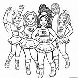 Tampa Bay Buccaneers Cheerleaders Coloring Page 62854 49731 sketch template