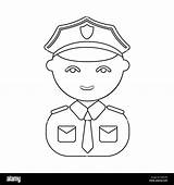 Security Guard Coloring Pages sketch template