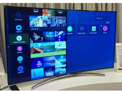 Close-up with Samsung's Tizen OS TV prototype - CNET