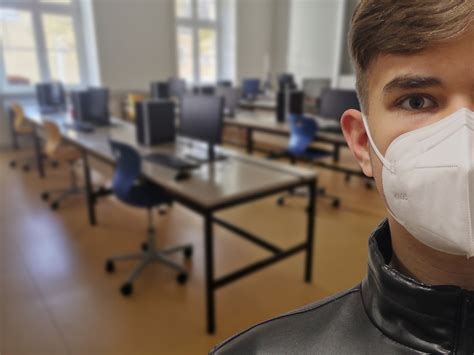 Student With Mask Free Stock Photo - Public Domain Pictures