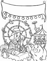 State Fair Carnival Coloring Pages  Best Place To Color Coloring sketch template