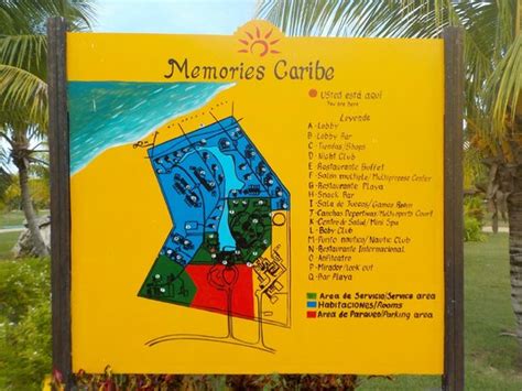 Memories Caribe Beach Resort Map – Verjaardag Vrouw 2020