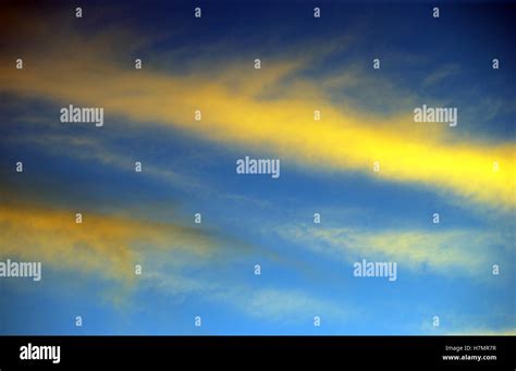 sunset sky at summer Stock Photo - Alamy