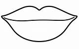 Lips coloring page  ColouringPages sketch template