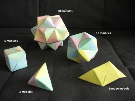 Math Monday: Introducing the Sonobe Unit - Make: | Geometric origami, Origami cube, Modular origami