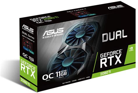 La Asus GeForce RTX 2080 Ti Dual llegaría a España por 1.369 euros