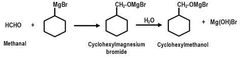 Cyclohexylmethanol From Grignard Reagent - ElizabethilMercer