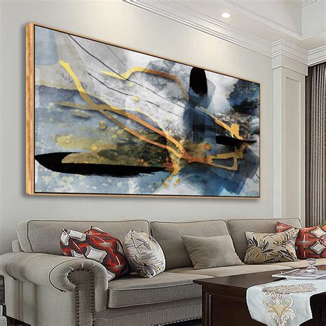 Tucai Decor Wall Art Large Framed Abstract Wall Art Canvas Prints Wall ...