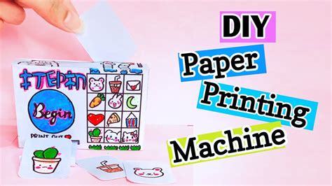 How to make printer machine at home / DIY paper printer machine / Paper craft ideas -DIY Magic ...