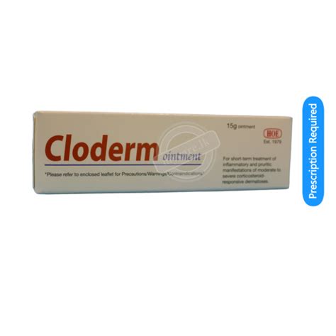 Cloderm Ointment 15G - Rs.988.65 | mycare.lk - Sri Lanka.