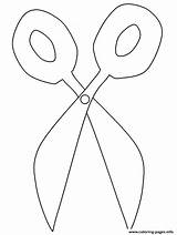 School Scissors Coloring Pages Printable sketch template