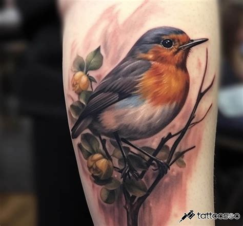 Robin Tattoo Meaning, Designs & Ideas - Tattoo SEO