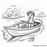 Rowboat Coloring Pages  Free & Printable sketch template