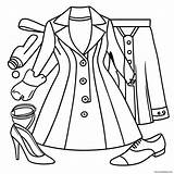 Clothing Coloring Page 1610 1275 sketch template