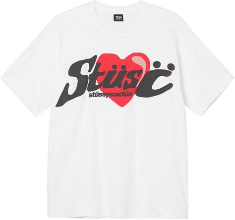 Stussy x CPFM Heart T-shirt White - SS21