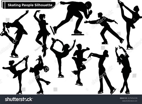 Group People Dancing Silhouette Vector Illustration Stock Vector ...