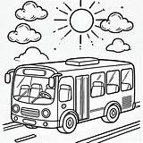 Bus Coloring Pages To Print  Free Printable sketch template