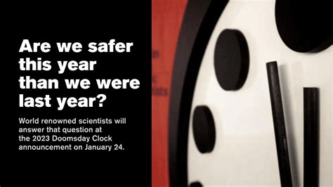 Doomsday Clock 2023 | PSR Arizona