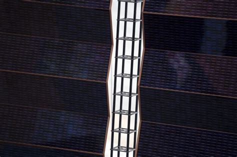 Premium Photo | Satellite solar panel detail