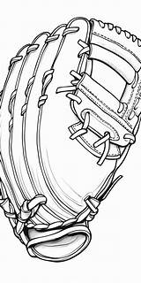 Baseball Glove Coloring Pages For Kids Fun & Free Printable  sketch template