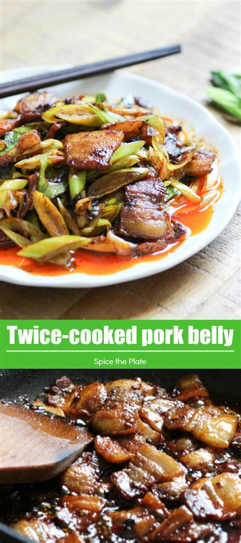 Twice-Cooked Pork Belly – Spice the Plate
