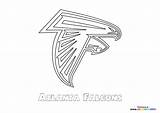 Atlanta Falcons Coloring Pages How To Draw Logo sketch template