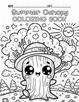 Summer CanopyCR0084Coloring Book Unique Coloring Page Stress Relief  sketch template