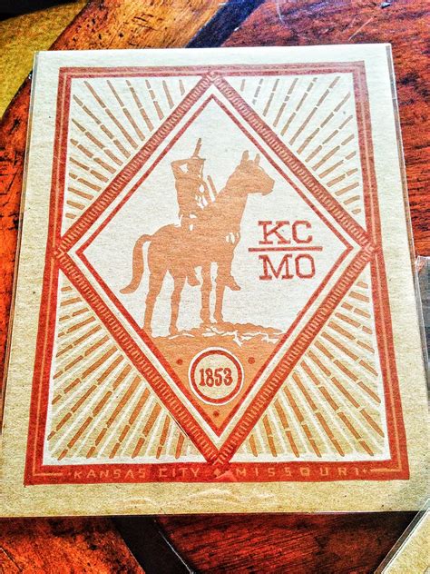 1 of the many donated poster prints from Hammerpress. #kc … | Flickr