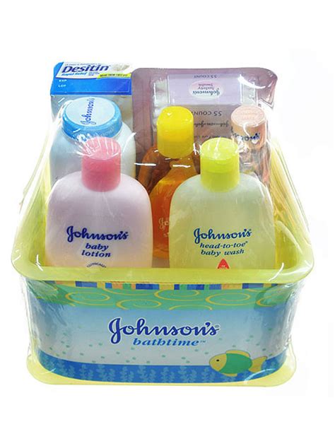 Johnson & Johnson Baby 7-piece Bathtime Gift Set | Wordpoint