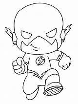 The Flash Coloring Pages Printable sketch template