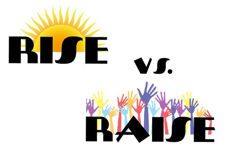 Learn English Today: What's The Difference? RISE vs RAISE