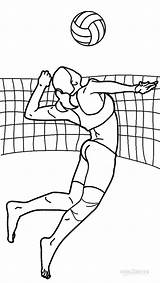 Printable Volleyball Coloring Pages For Kids  Cool2bKids sketch template
