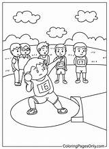 Autumn Student Games Throw Shot Campus  Free Printable Coloring Pages sketch template