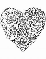 Coloriage coeur 3  Dessin Gratuit à Imprimer sketch template