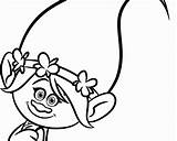 Poppy Troll Coloring Pages To Print sketch template