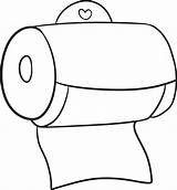 Toilet Paper Coloring Page sketch template